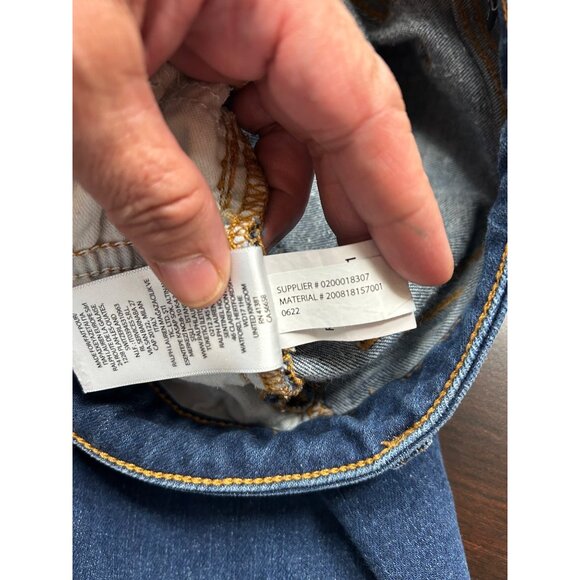 Lauren Ralph Lauren Black Label Dark Wash Skinny Jeans Size 6 –‎ Premium Stretch - Picture 9 of 9